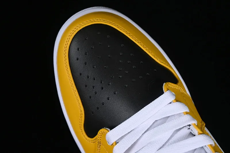 All categories Air Jordan Jordan series basketball shoes Air Jordan 1 Mid Air Jordan 1 Mid AJ1 Joe 1 white black yellow Chinese culture and leisure sneakers DQ8426-701